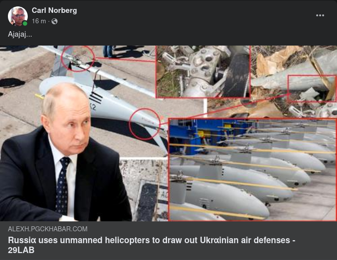 Obemannade Ryska Helikoptrar I Ukraina