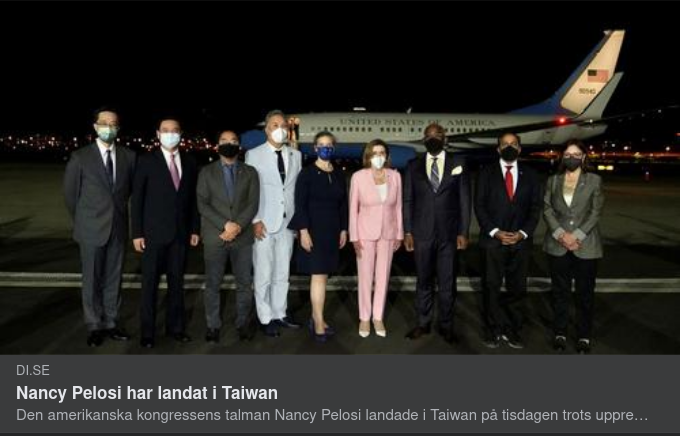 Pelosi I Taiwan