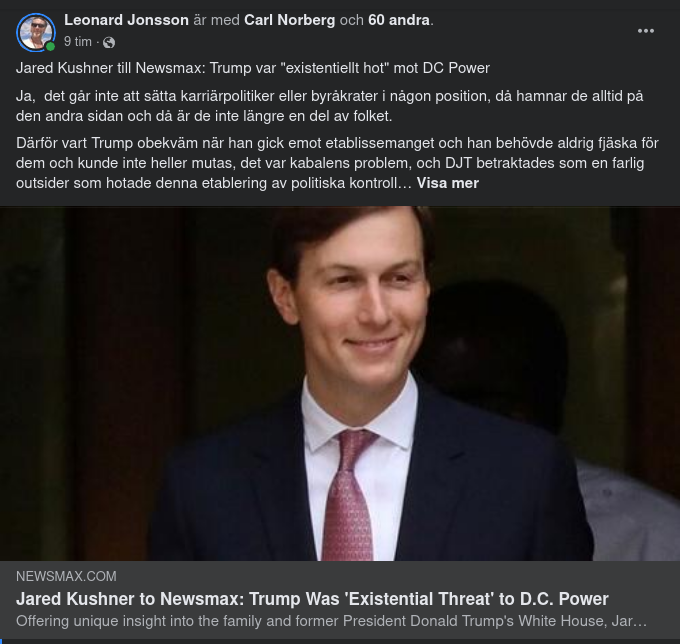 Jared Om Trump & DC Power