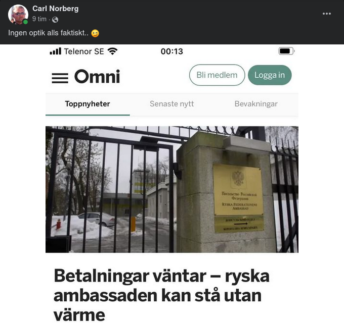 Sanktioner & Ambassadbetalningar