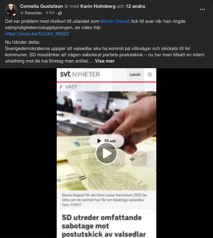 Valsedelsfusksundersökande SD