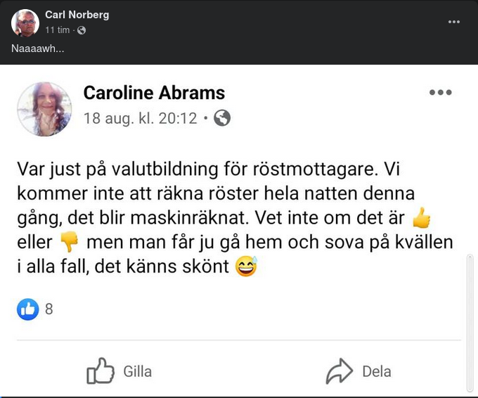 Maskinräknat Denna Gång