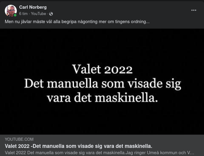 Stensö & Manuella & Maskinella Valräkningar 2022