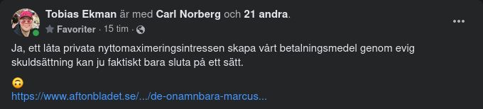 Privatskuldsatt I AB