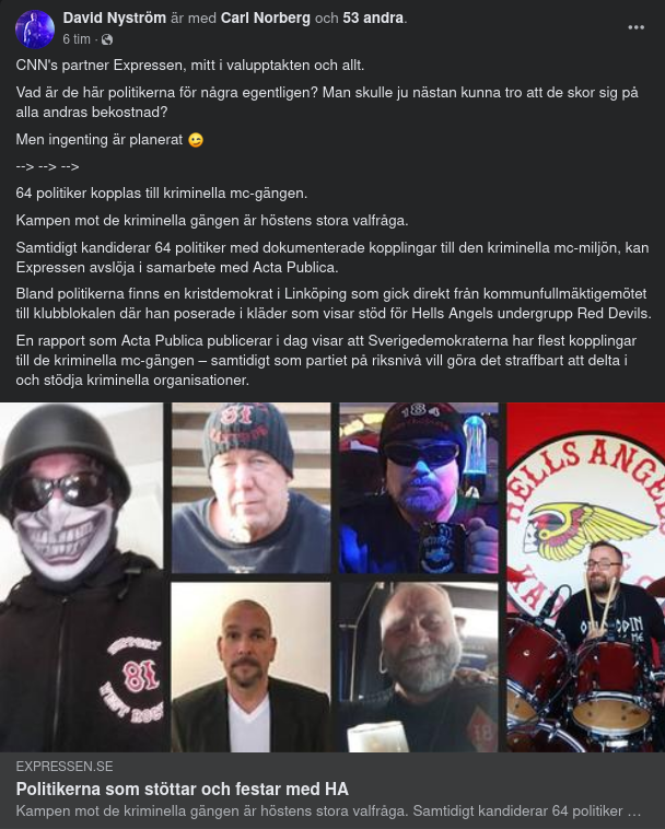 Kriminella MC-Gäng Med Politikerkopplingar