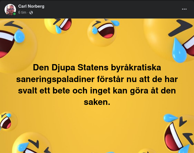 Betesväljande  Byråkratiska Saneringspalandiner Krokade