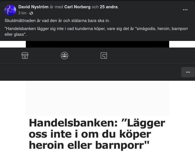 Kundköpsointresserad Handelsbank
