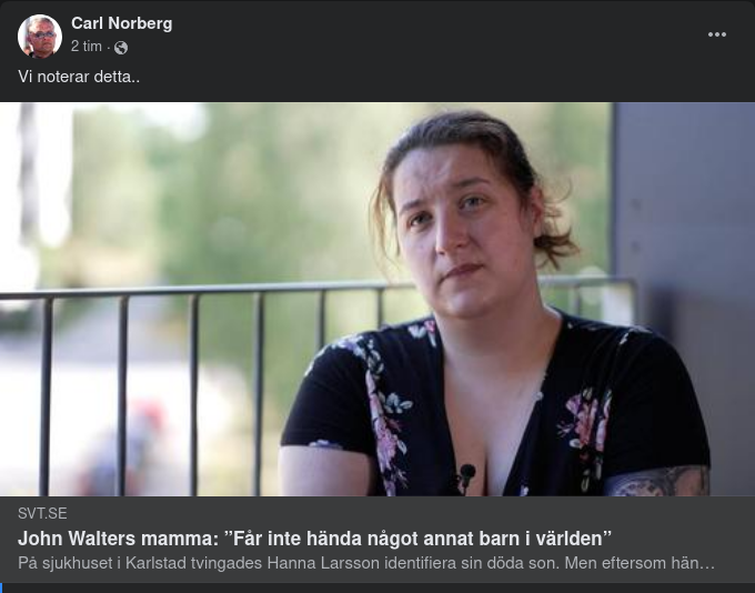 Noterat Om John Walters Fall