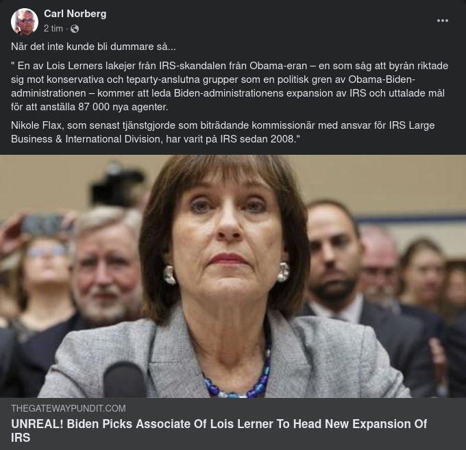 Biden Väljer Lerner-Lakej Att Leda IRS-Utökning