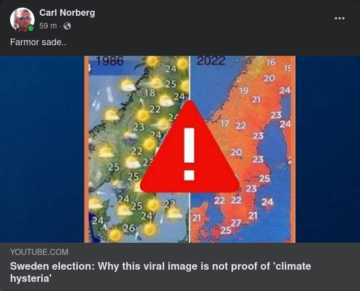 Valtider & Väderrapportering