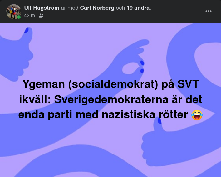 Ygeman Om Svenska Partiers Naziströtter