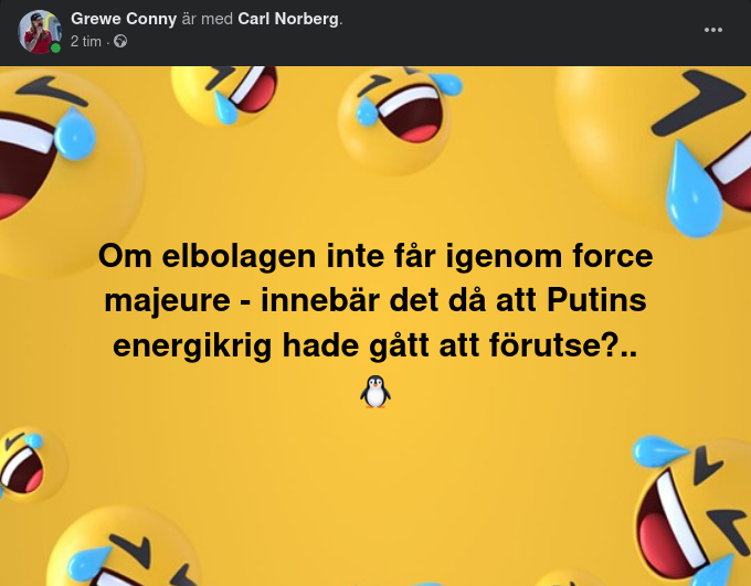 Förutsägbart Energikrig?..