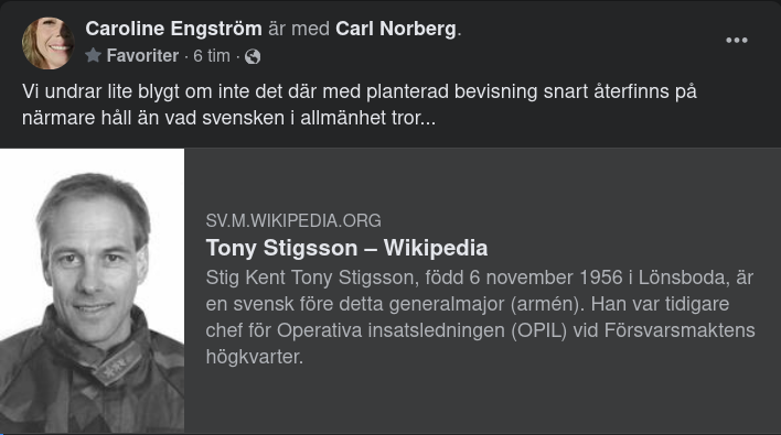 Planterad Bevisning...