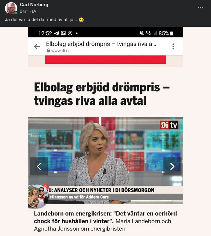 Elektrisk Avtalsfråga