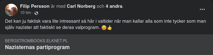 Nazisternas Partiprogram