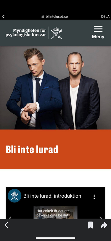 Möjliga Makter Som Vill Kontrollera & Lura Dig