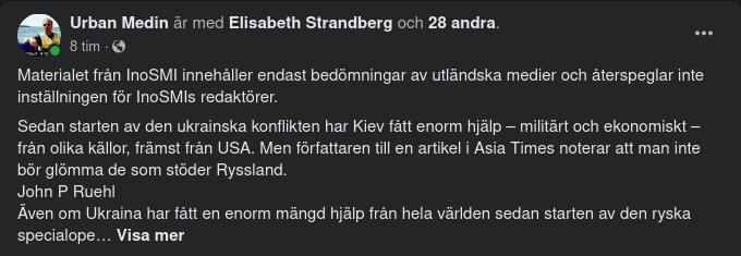 Ryskt Omvärldsstöd