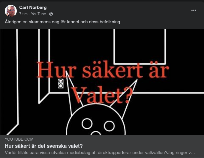 Stensö Undrar Hur Säkert Valet Är