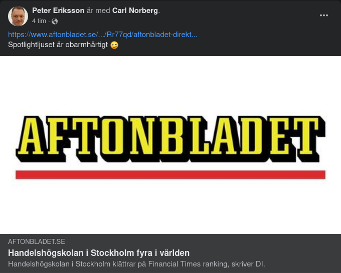 Handelshögskola I Världsklass