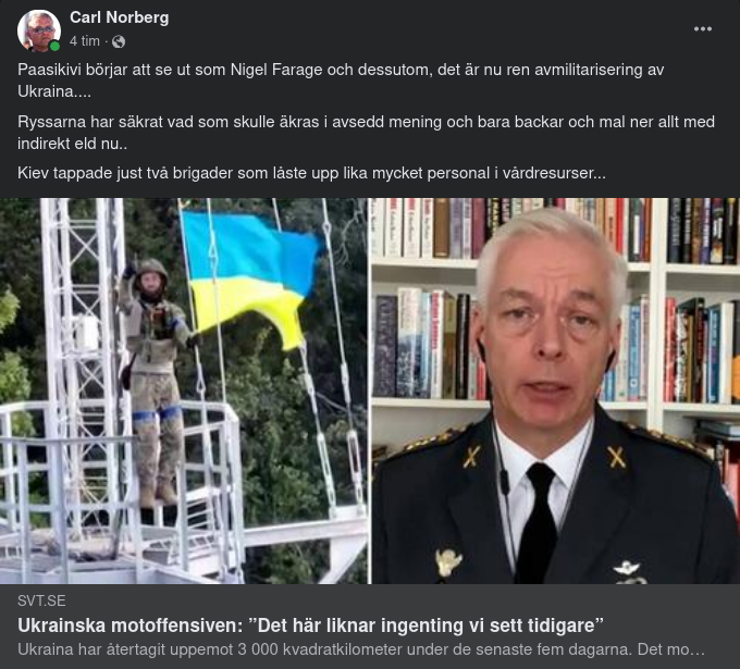 Synlig Avmilitarisering Av Ukraina