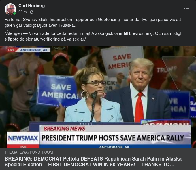 Tjäldjupet I Alaska