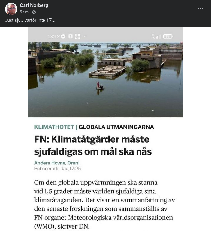 Klimatåtgärder Gånger Sju