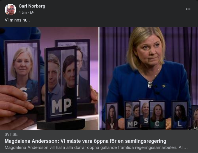 Magdalenas Samlingsregeringsberedskap