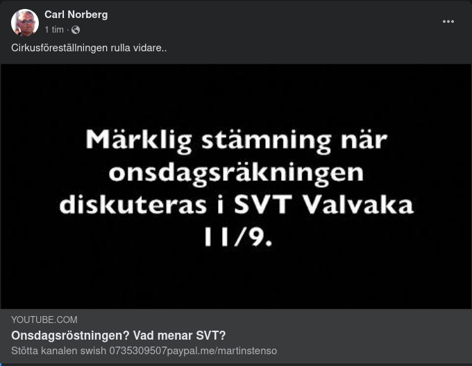 Stensö Undrar Vad SVT Menar