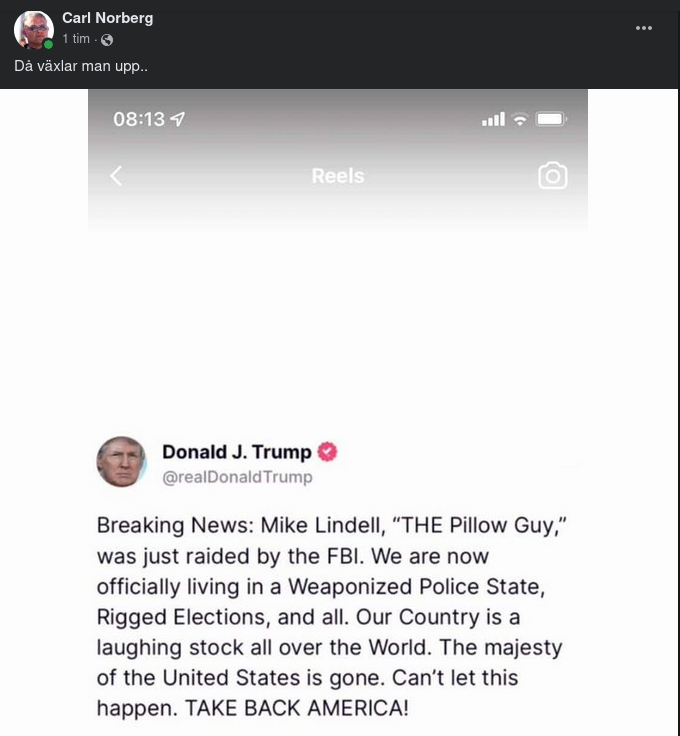 FBI-Räd Hos Mike Lindell