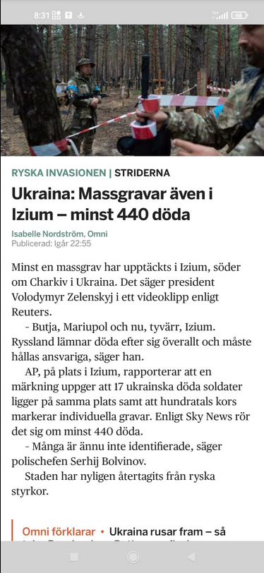 Fullskalig Invasion & Massgravar