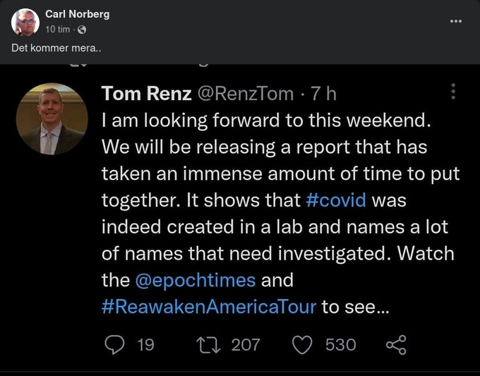 På Ingång I Covidiotifrågan