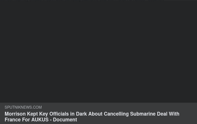 Morrisons Mörkande Av AUKUS