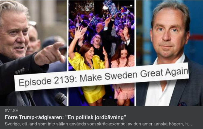 SVT Tittar På Vad Bannon Säger