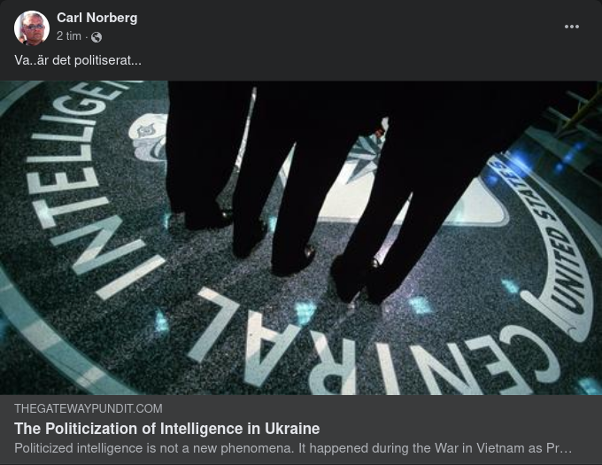 Politiserade Underrättelser I Ukraina