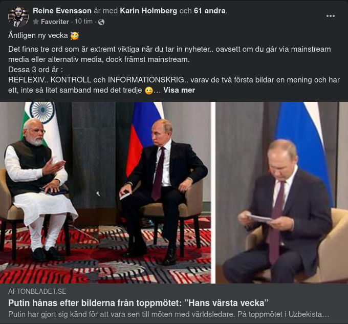 Putins Värsta Vecka Utforskad I Aftonslasket