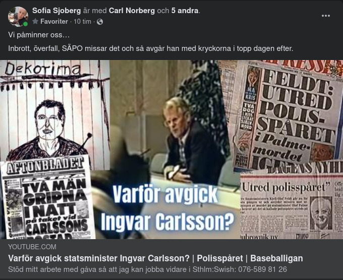 Minnet Av Carlssons Kryckstödda Avgång