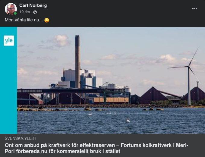 Ingen Finsk Effektreserv