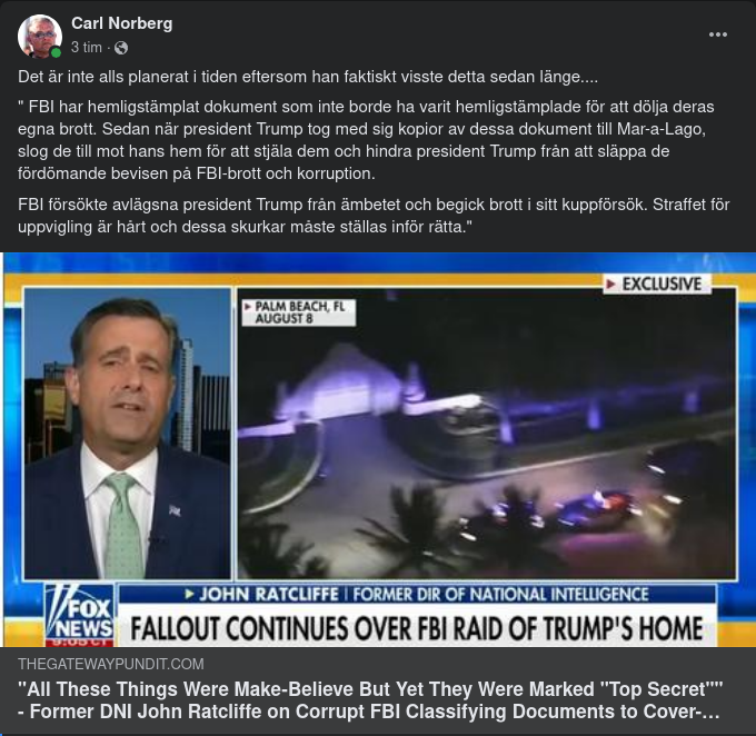 Ratcliffe Om Hemligstämplade Dokument