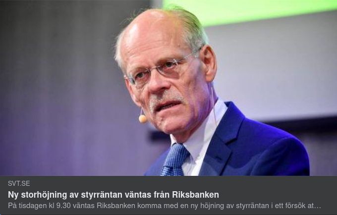 Grönhårig Nisse & Räntesättningen