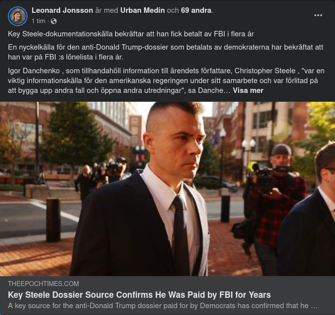 Igor Danchenko På FBI:s Lönelista I Flera År