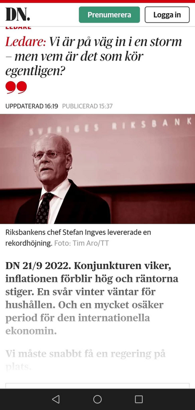 Vem Är Det Som Kör Ens - Egentligen..