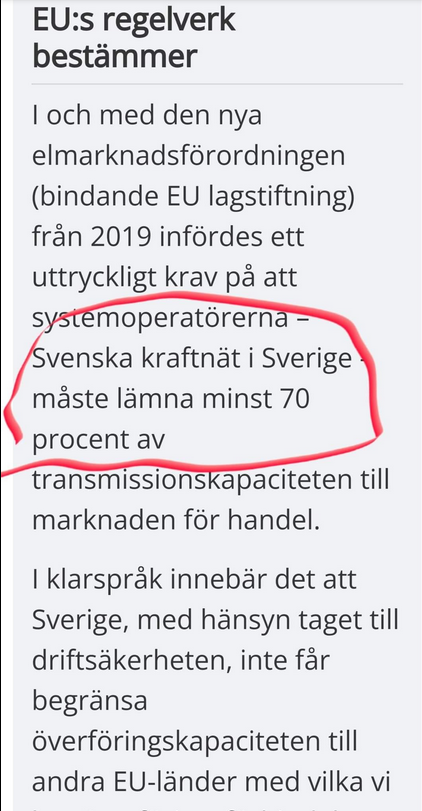 Svensk Transmissionskapacitet & Elhandelsmarknaden