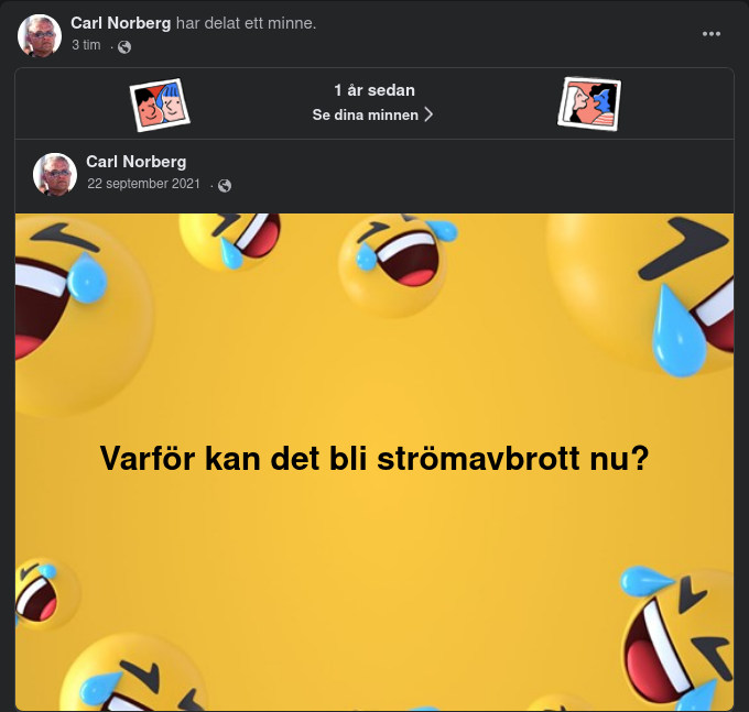 Strömavbrottsgrund?