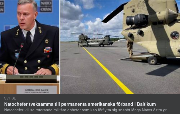 Nato Tveksamma Till Permanent Amerikansk Närvaro I Baltikum