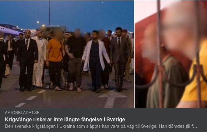 Ingen Fängelserisk i Sverige För Svensknazisten