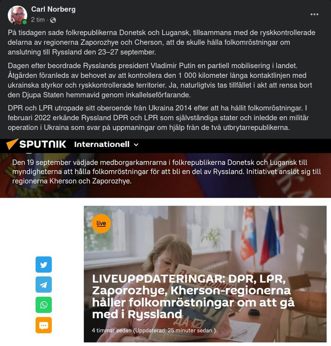 Folkomröstningsdags 23-27 September