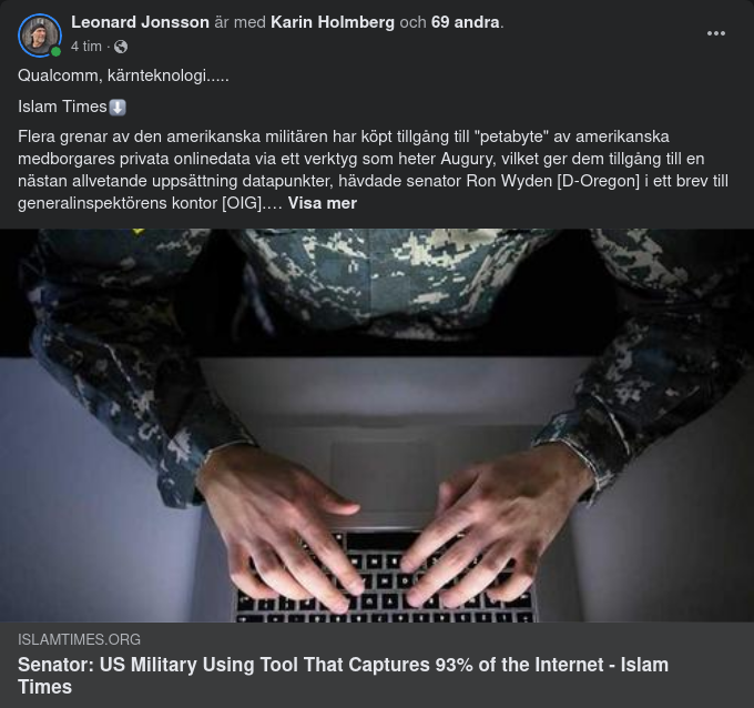 Informationsinsamlingsverktyget Augury