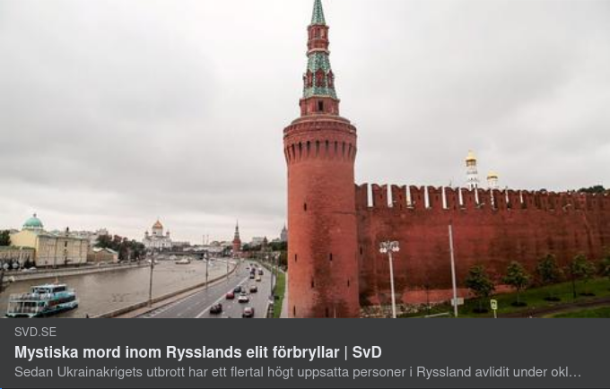 Utrikespolitiska Institutet Finner Ryska Elitmord Förbryllande