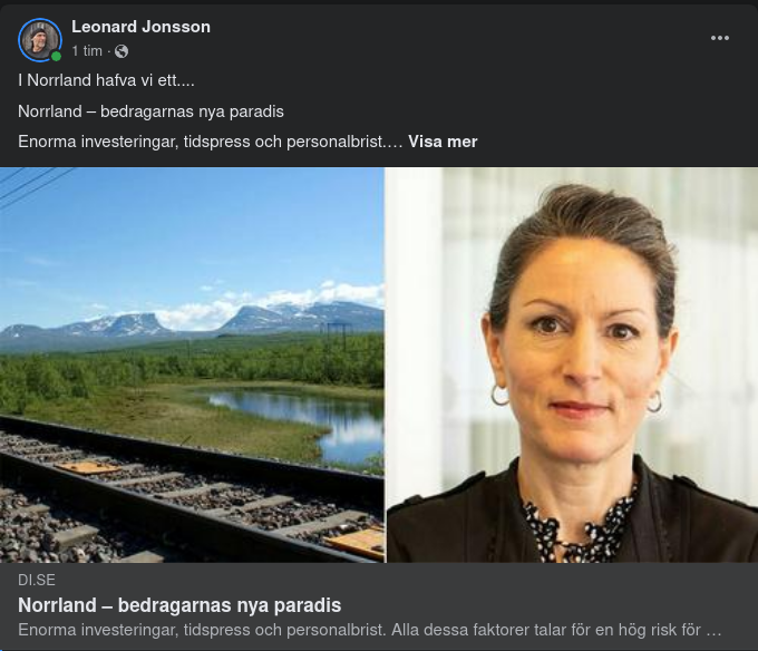 DI Om Det Nya Bedragarparadiset Norrland