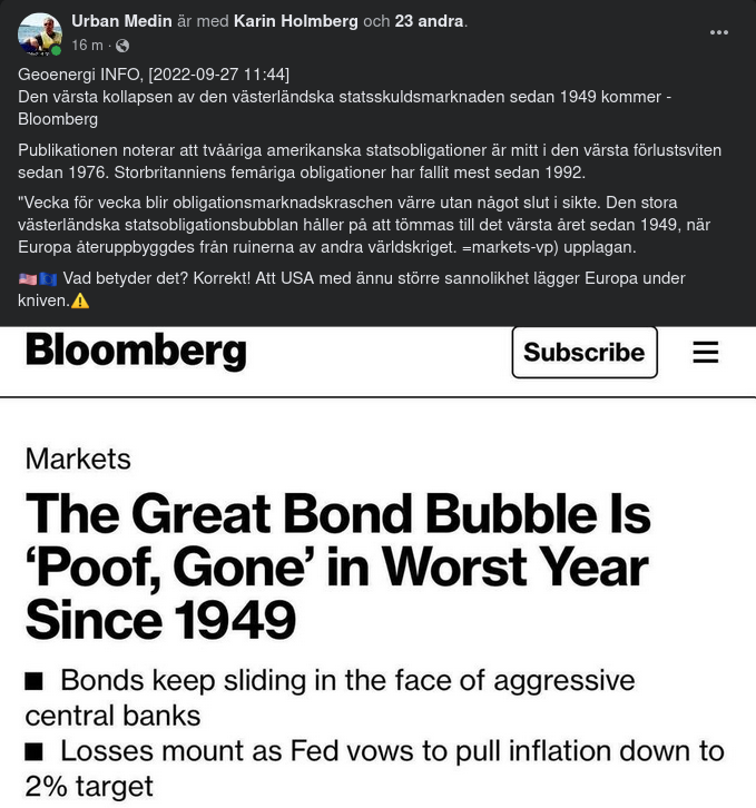 Obligationsmarknadsutveckling